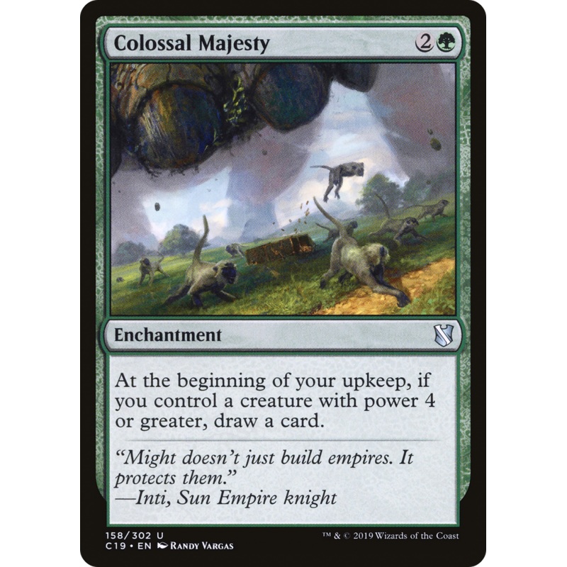Colossal Majesty (C19-158) - Commander 2019
