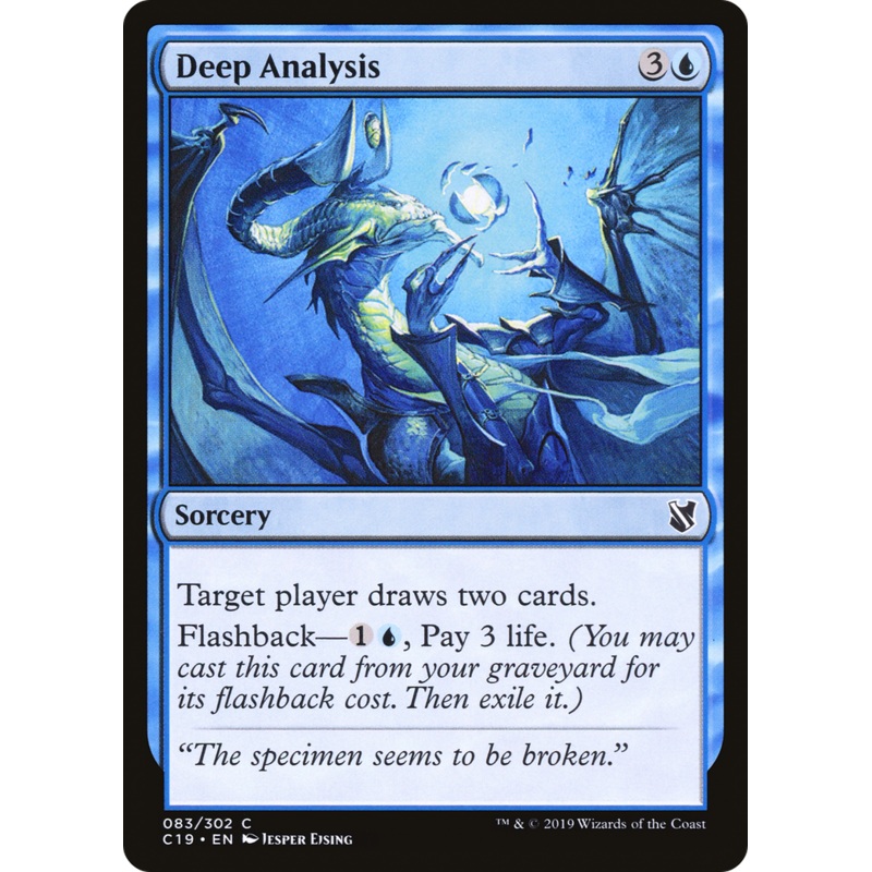 Deep Analysis (C19-083) - Commander 2019