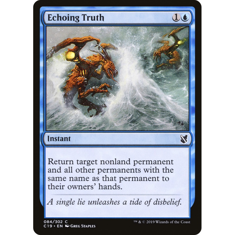 Echoing Truth (C19-084) - Commander 2019