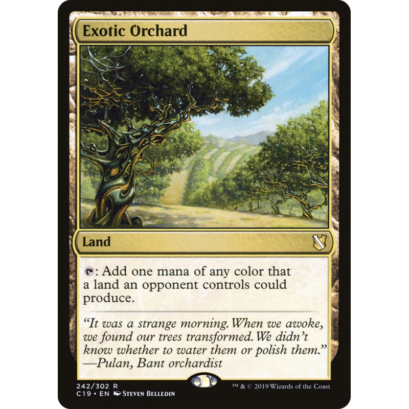 Exotic Orchard (C19-242) - Commander 2019