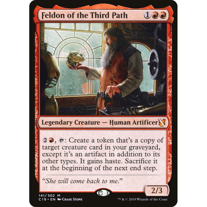 Feldon of the Third Path (C19-141) - Commander 2019