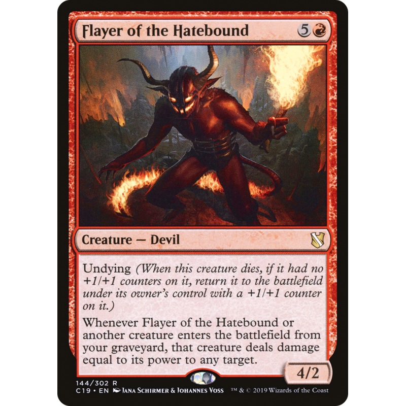 Flayer of the Hatebound (C19-144) - Commander 2019