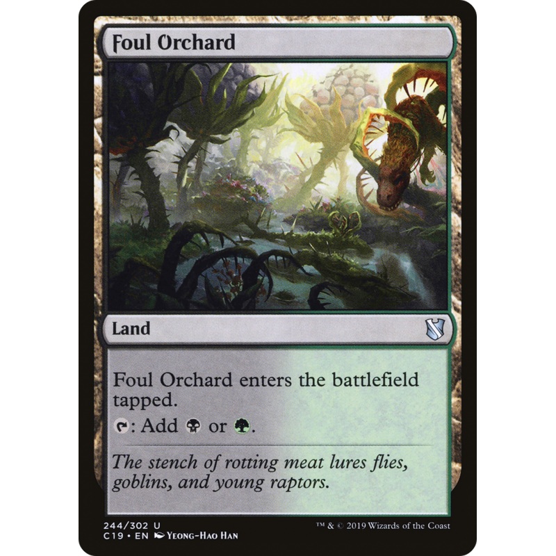 Foul Orchard (C19-244) - Commander 2019