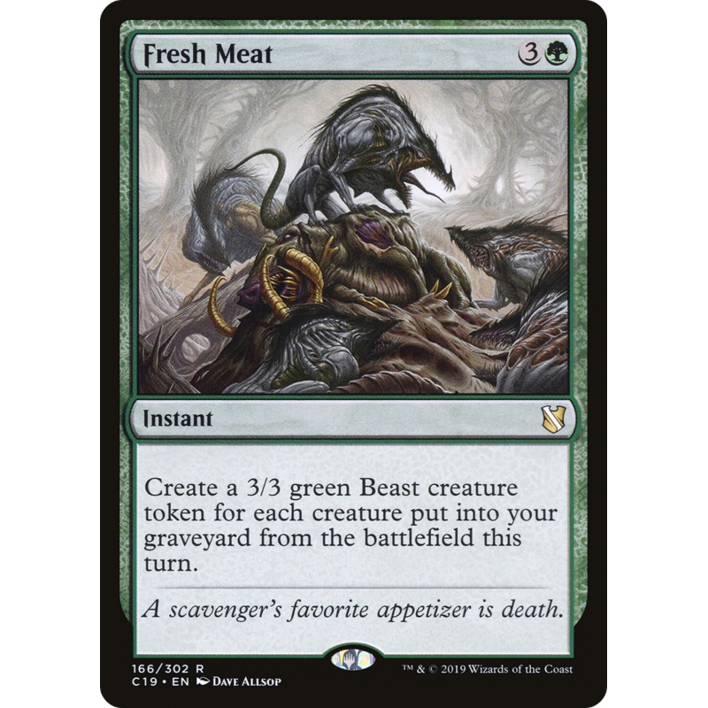 Fresh Meat (C19-166) - Commander 2019