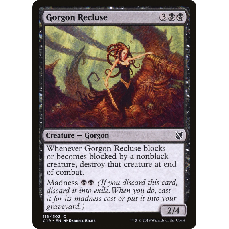 Gorgon Recluse (C19-116) - Commander 2019