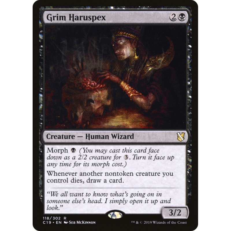 Grim Haruspex (C19-118) - Commander 2019