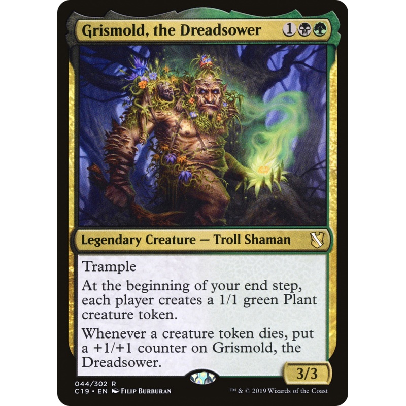 Grismold, the Dreadsower (C19-044) - Commander 2019