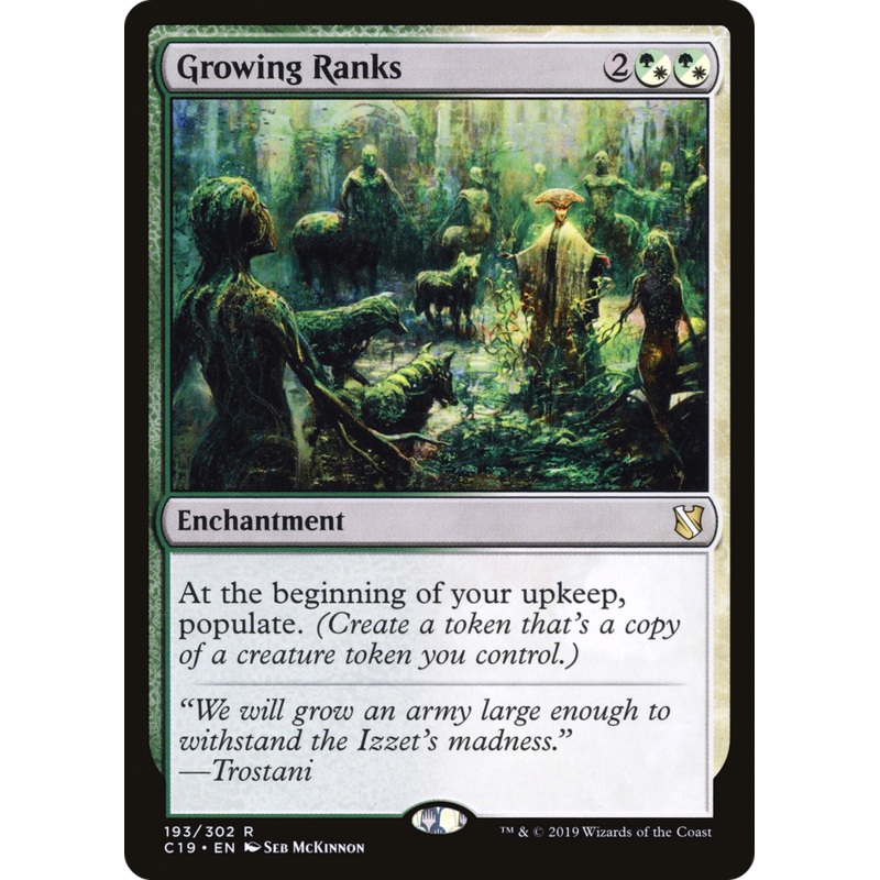 Growing Ranks (C19-193) - Commander 2019