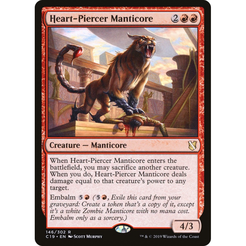 Heart-Piercer Manticore (C19-146) - Commander 2019