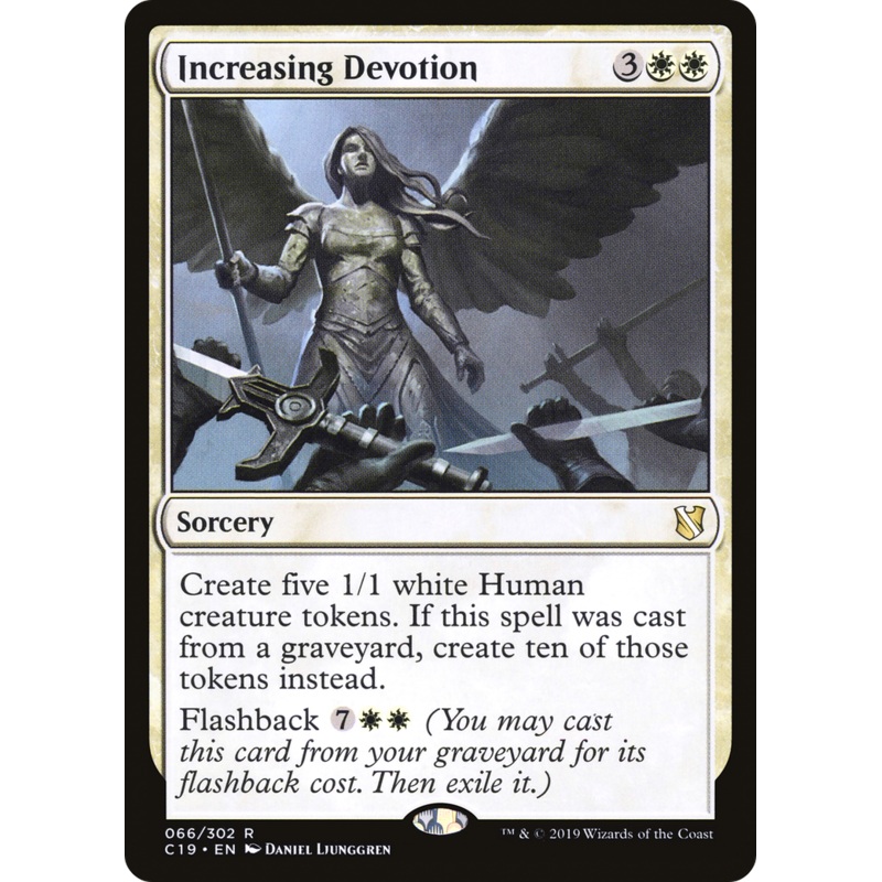 Increasing Devotion (C19-066) - Commander 2019