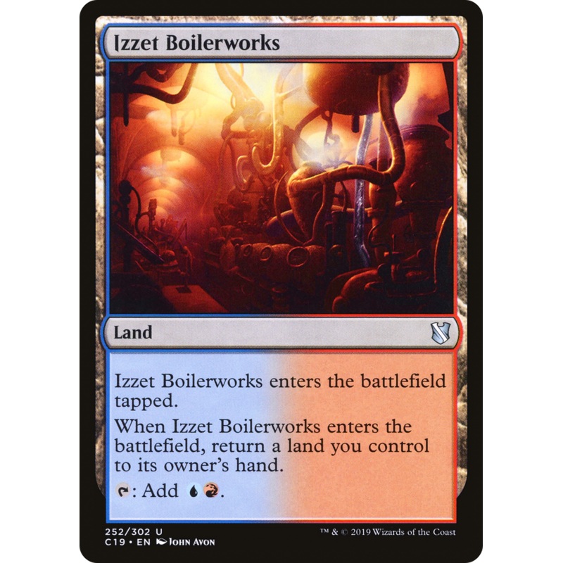 Izzet Boilerworks (C19-252) - Commander 2019