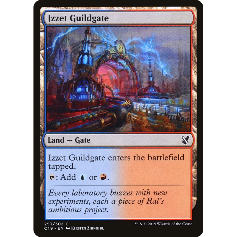 Izzet Guildgate (C19-253) - Commander 2019