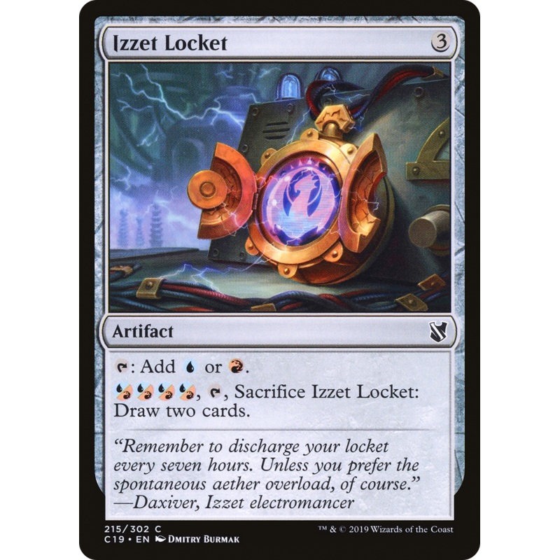 Izzet Locket (C19-215) - Commander 2019