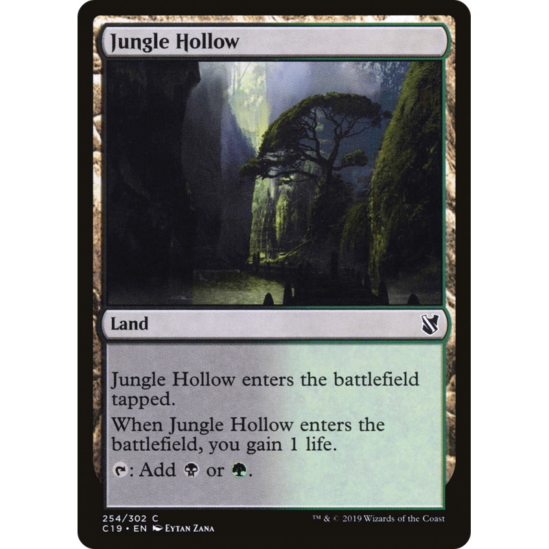 Jungle Hollow (C19-254) - Commander 2019