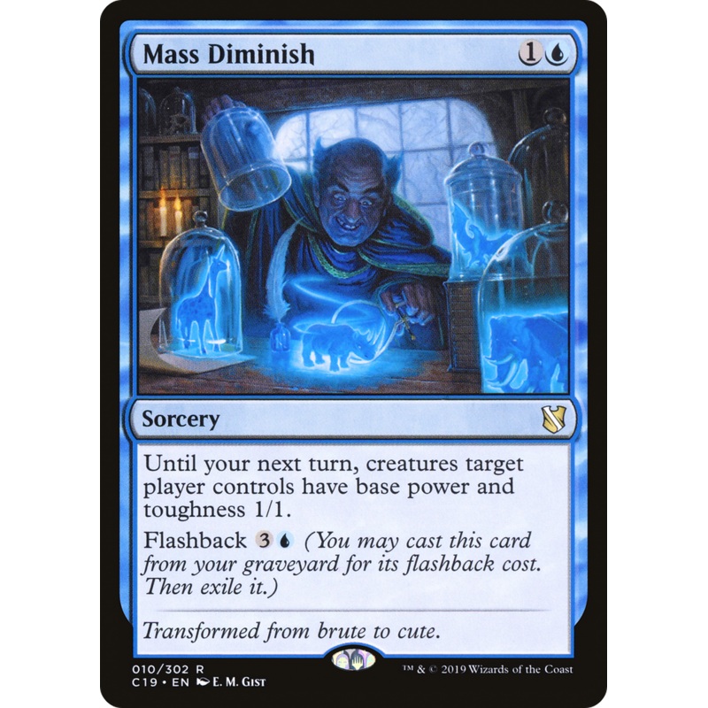 Mass Diminish (C19-010) - Commander 2019