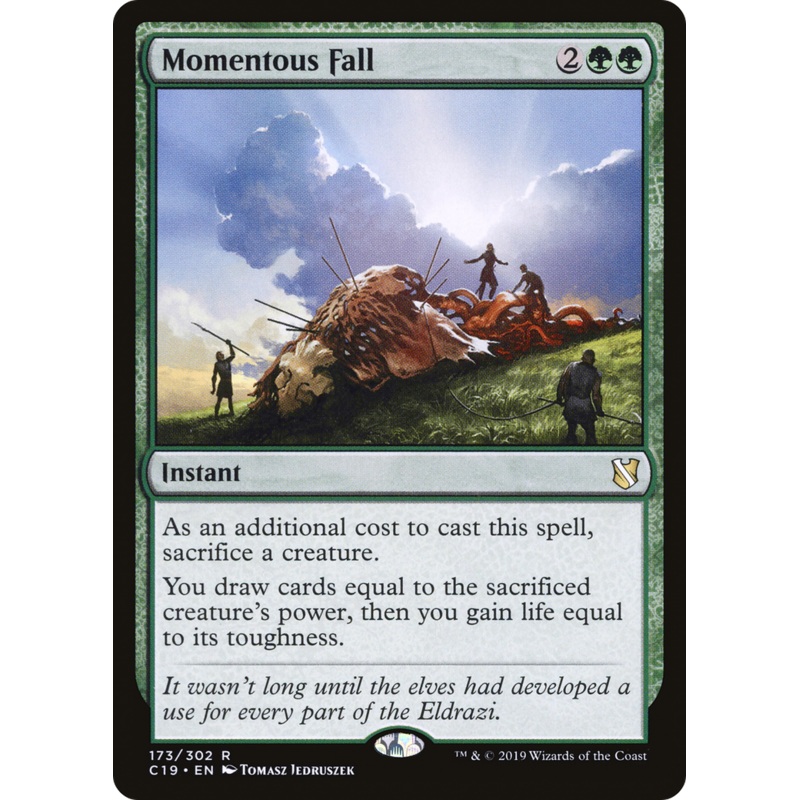 Momentous Fall (C19-173) - Commander 2019