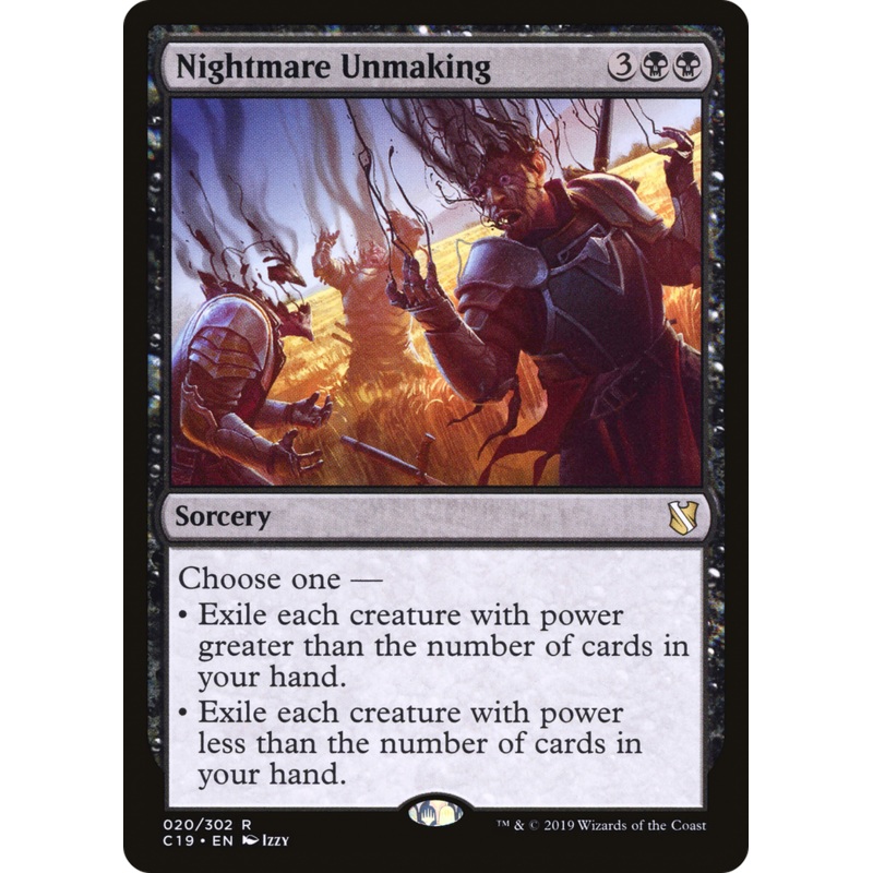 Nightmare Unmaking (C19-020) - Commander 2019