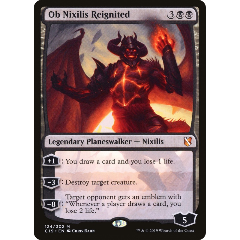 Ob Nixilis Reignited (C19-124) - Commander 2019