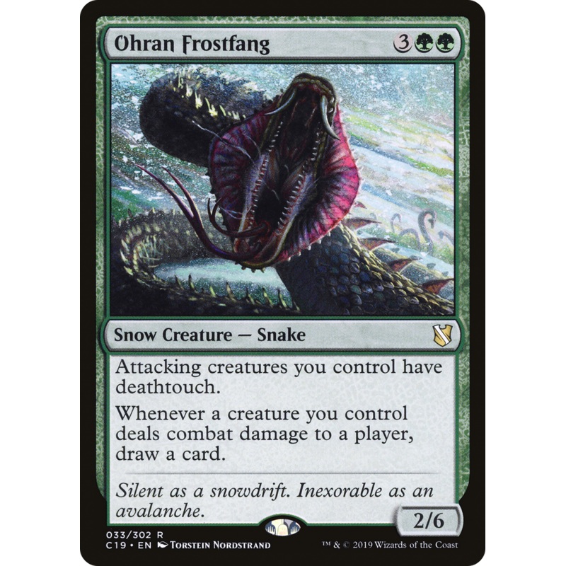 Ohran Frostfang (C19-033) - Commander 2019