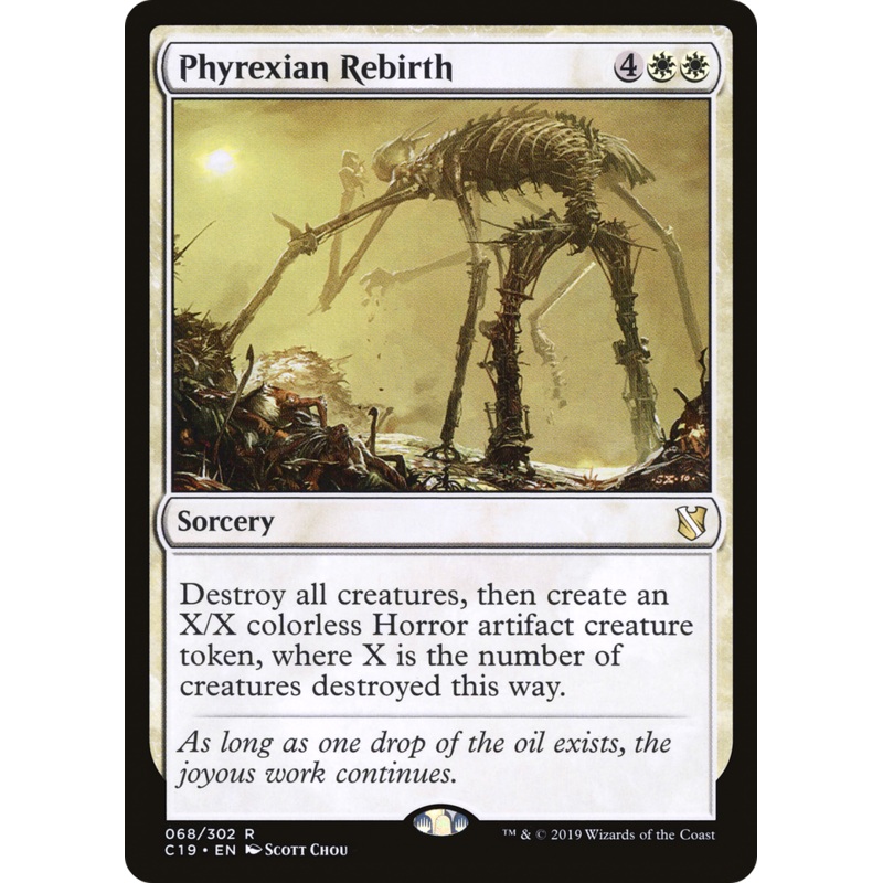 Phyrexian Rebirth (C19-068) - Commander 2019