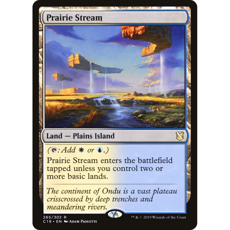 Prairie Stream (C19-265) - Commander 2019