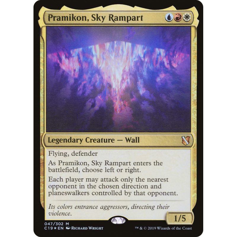 Pramikon, Sky Rampart (C19-047) - Commander 2019 Foil