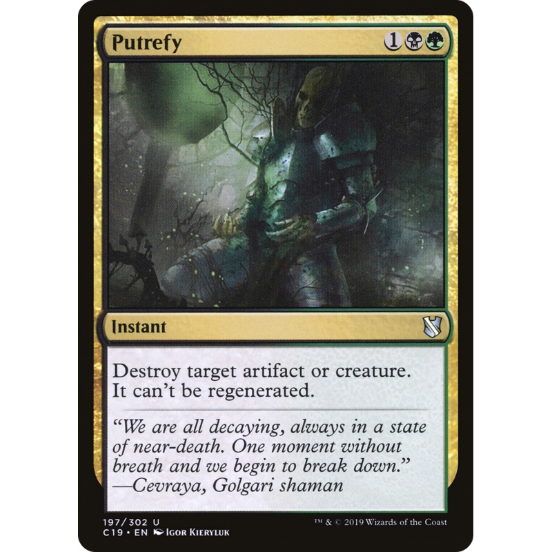 Putrefy (C19-197) - Commander 2019