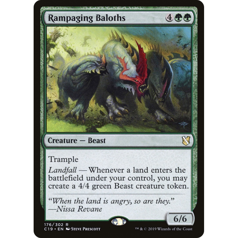 Rampaging Baloths (C19-176) - Commander 2019