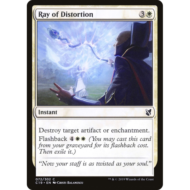Ray of Distortion (C19-072) - Commander 2019