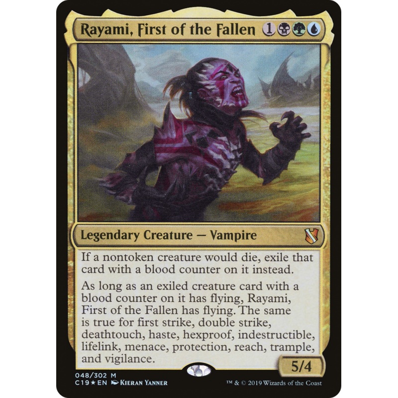 Rayami, First of the Fallen (C19-048) - Commander 2019 Foil