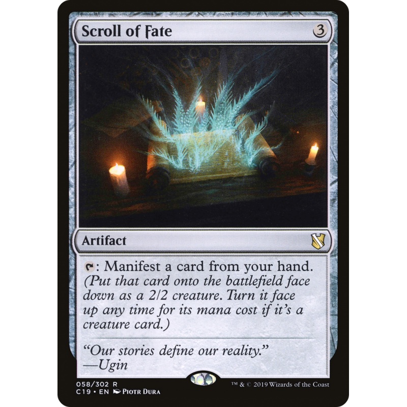 Scroll of Fate (C19-058) - Commander 2019
