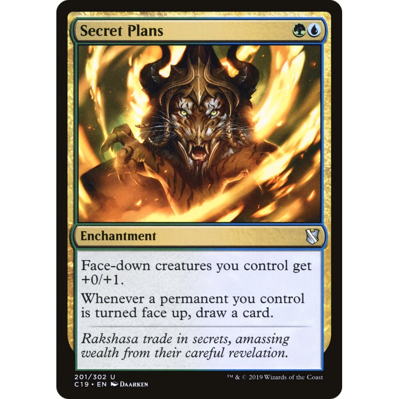 Secret Plans (C19-201) - Commander 2019