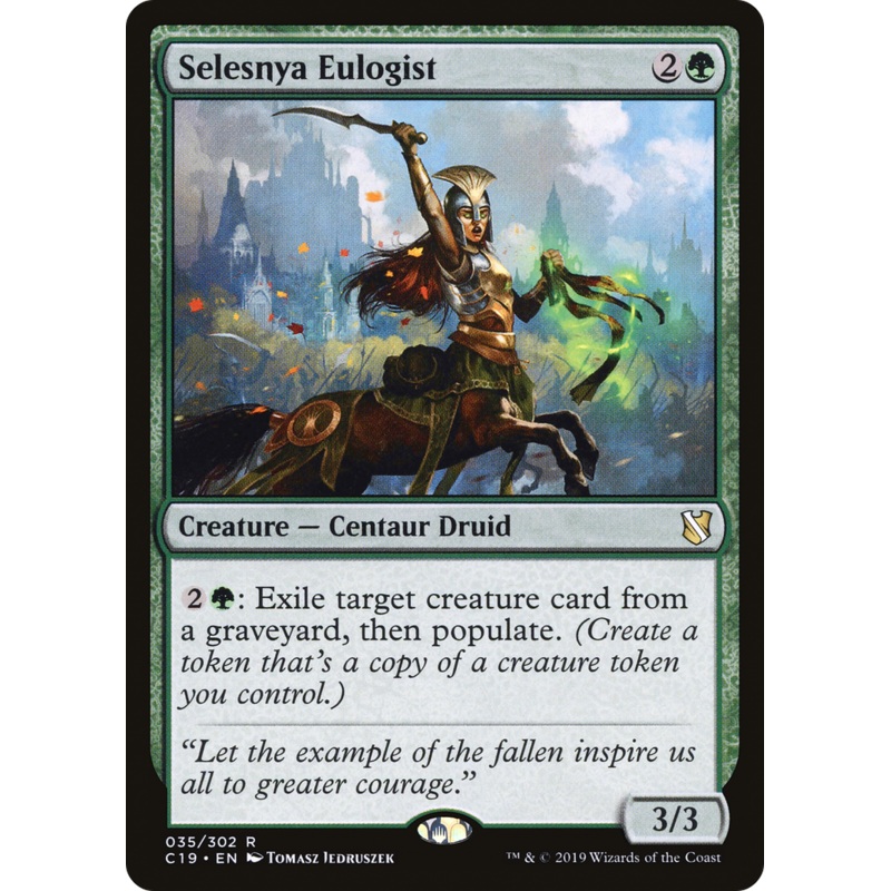 Selesnya Eulogist (C19-035) - Commander 2019