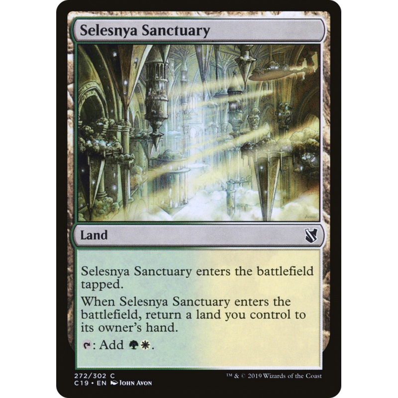 Selesnya Sanctuary (C19-272) - Commander 2019