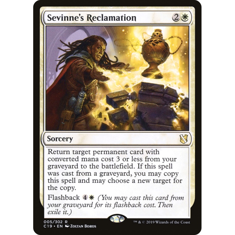 Sevinne's Reclamation (C19-005) - Commander 2019