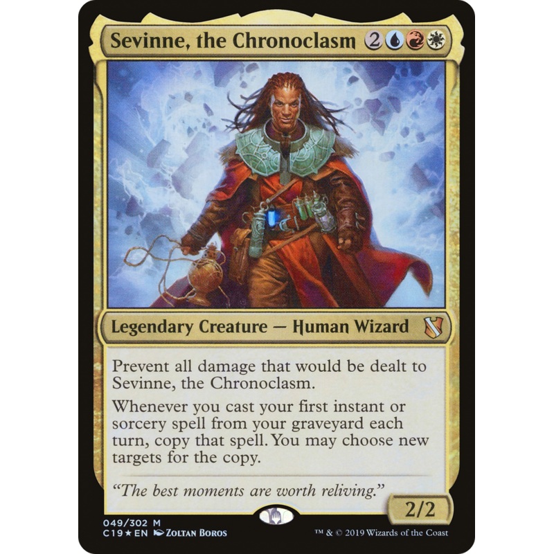 Sevinne, the Chronoclasm (C19-049) - Commander 2019 Foil