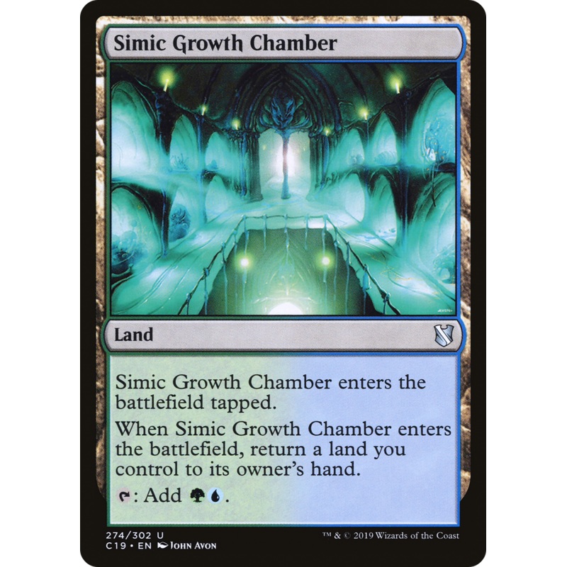 Simic Growth Chamber (C19-274) - Commander 2019