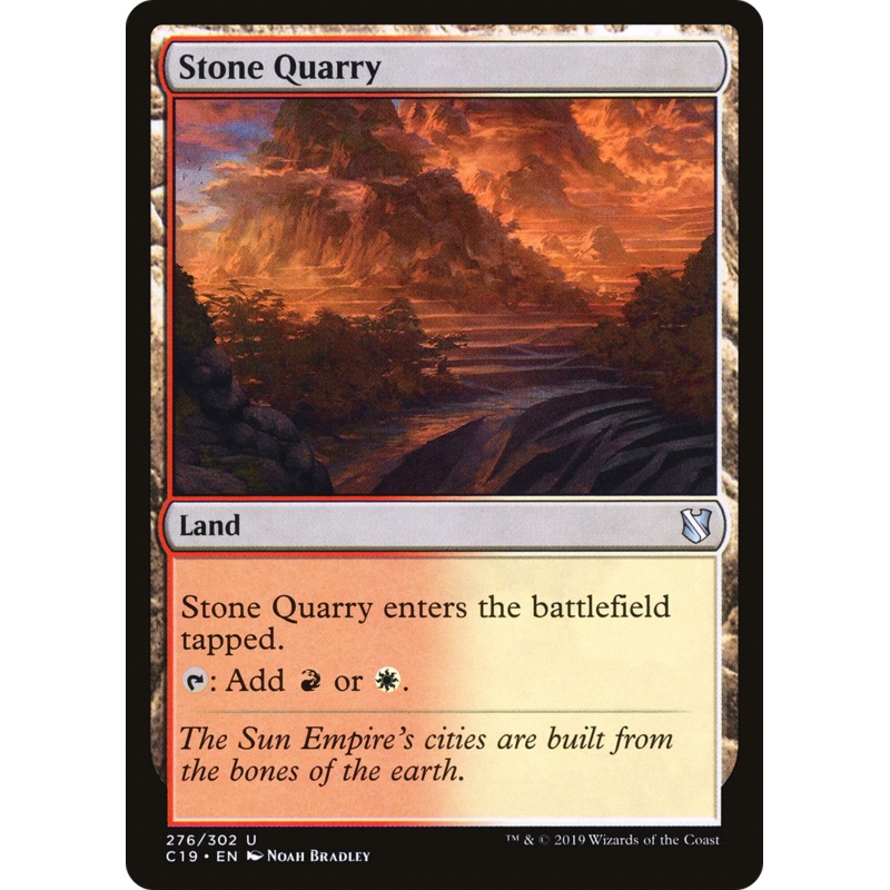 Stone Quarry (C19-276) - Commander 2019
