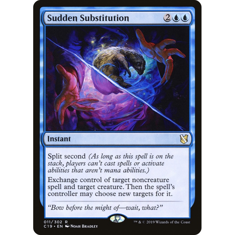 Sudden Substitution (C19-011) - Commander 2019
