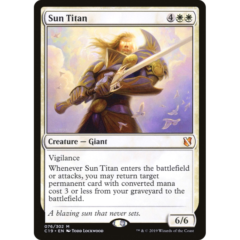 Sun Titan (C19-076) - Commander 2019