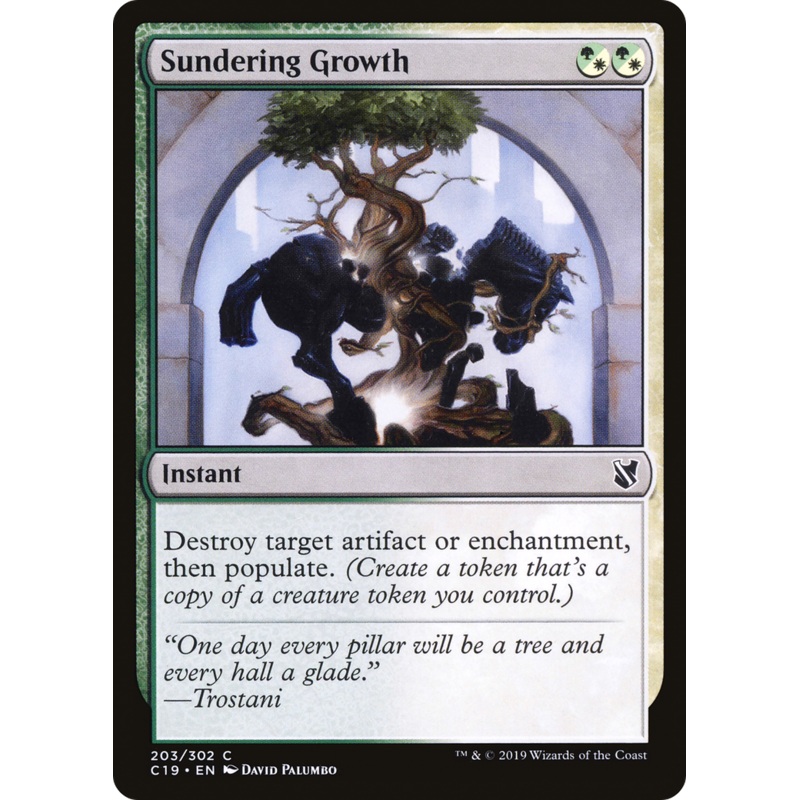 Sundering Growth (C19-203) - Commander 2019