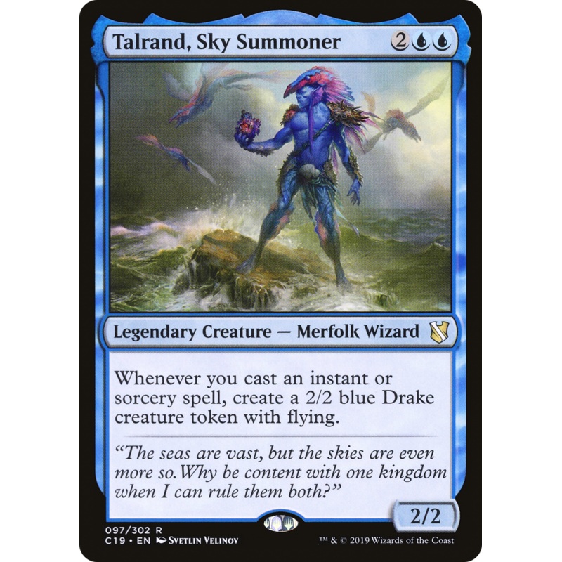 Talrand, Sky Summoner (C19-097) - Commander 2019