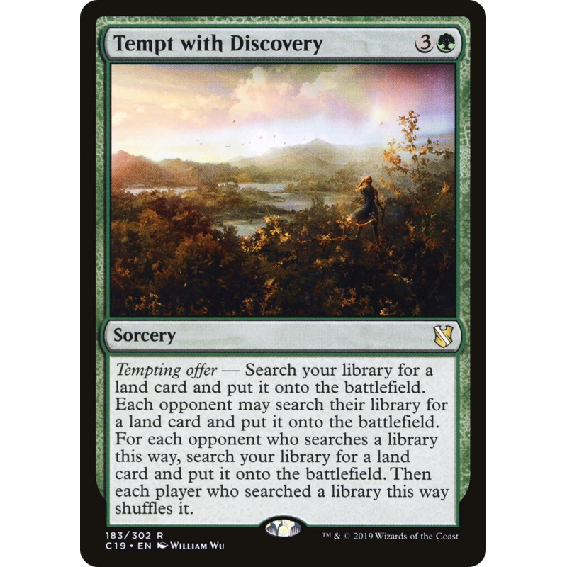 Tempt with Discovery (C19-183) - Commander 2019