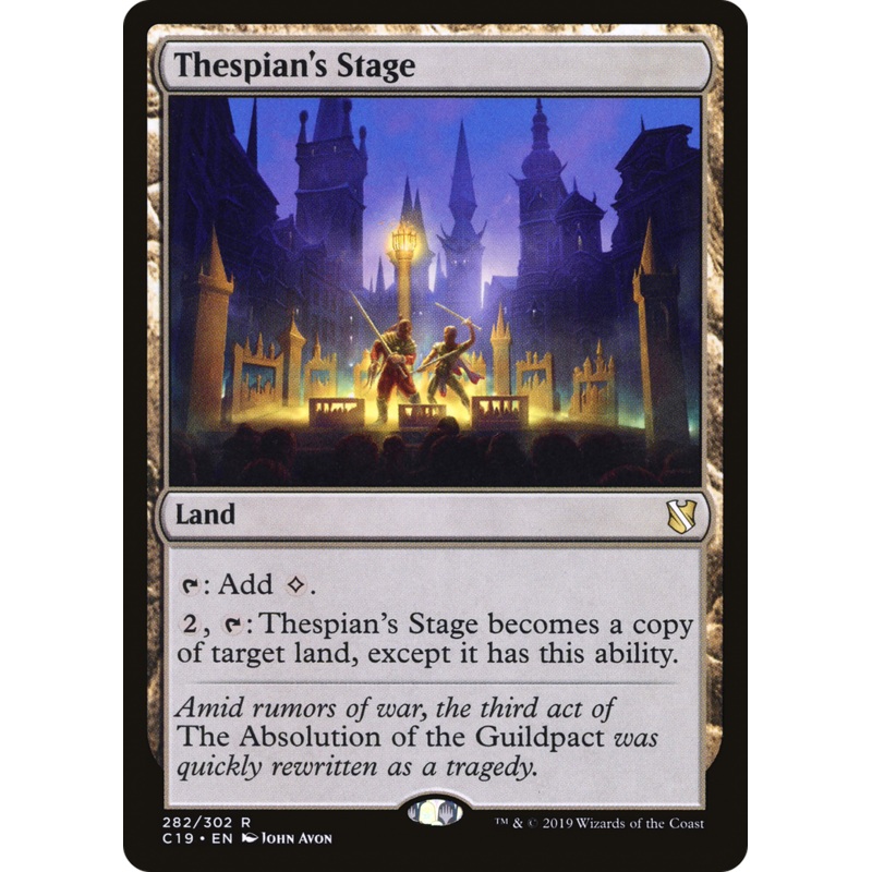 Thespian's Stage (C19-282) - Commander 2019