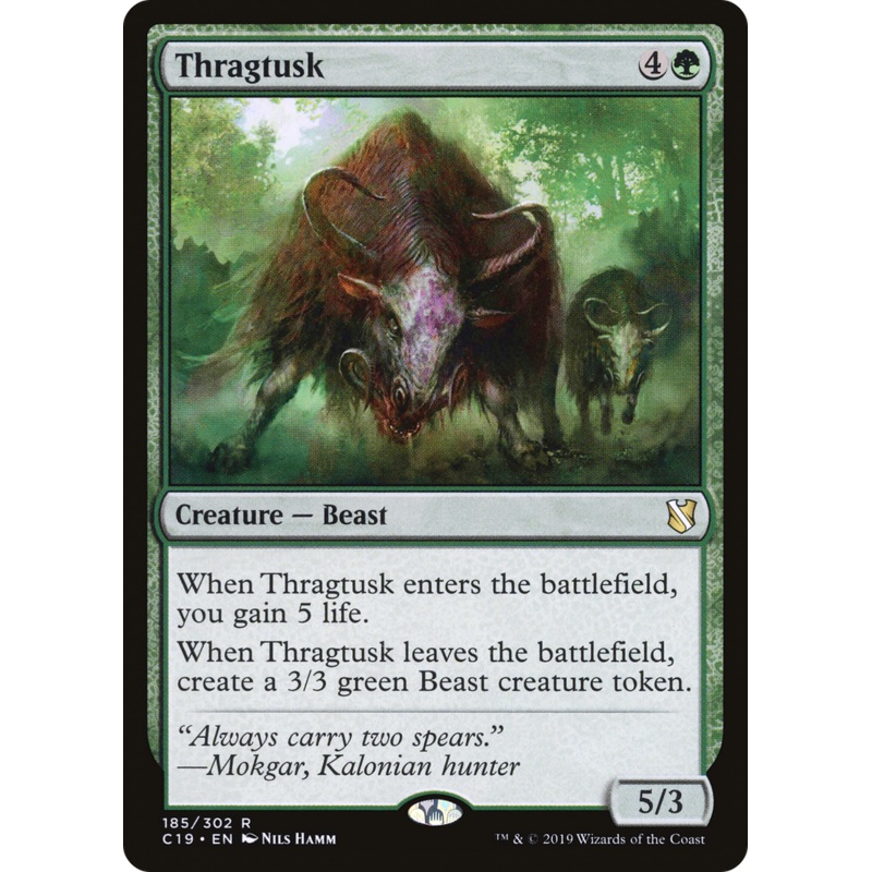 Thragtusk (C19-185) - Commander 2019