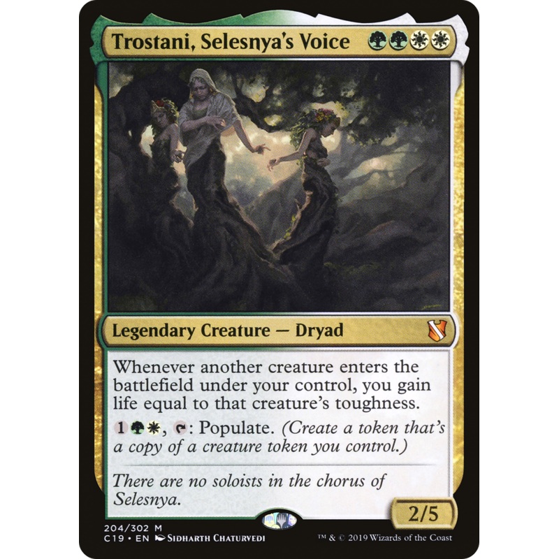 Trostani, Selesnya's Voice (C19-204) - Commander 2019