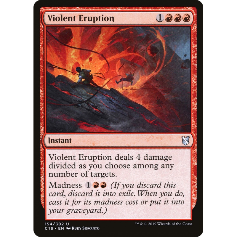 Violent Eruption (C19-154) - Commander 2019