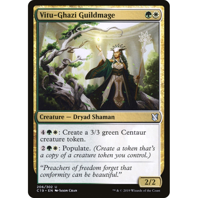 Vitu-Ghazi Guildmage (C19-206) - Commander 2019