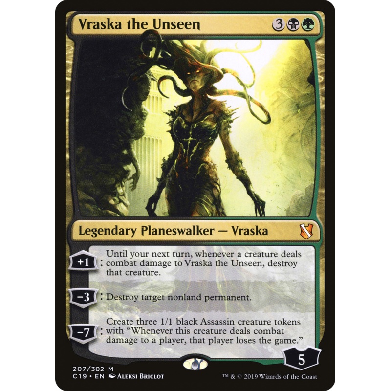 Vraska the Unseen (C19-207) - Commander 2019