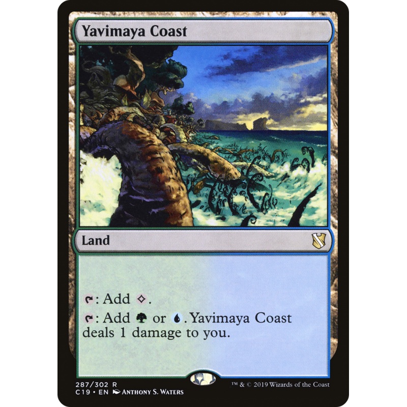Yavimaya Coast (C19-287) - Commander 2019
